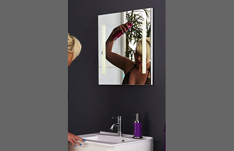 Slimline 60-60, spejl med LED