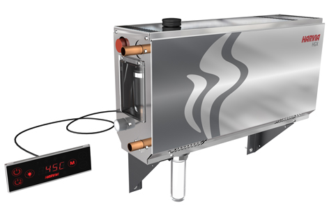 Harvia dampgenerator 9 kW - fra SPA Kompagniet