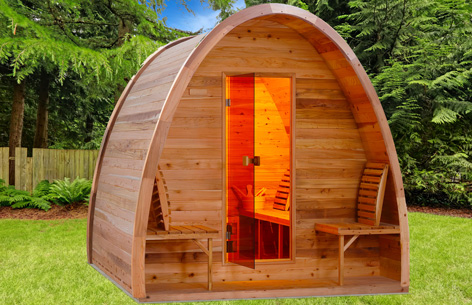 Nordland Rustic udendørs sauna