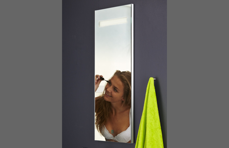 Slimline 42-100 spejl med LED