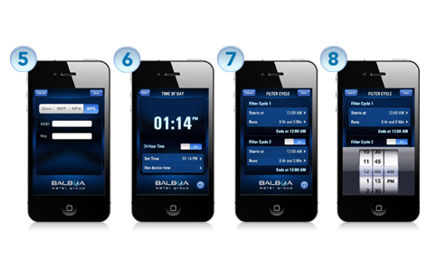 Wifi modul til Balboa  styring - settings