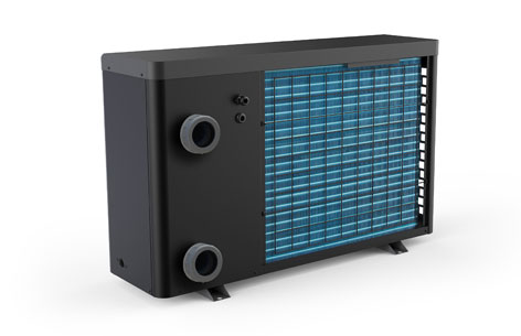 Pool & Spa Varmeveksler Pro 9 kW. -Tilslutninger