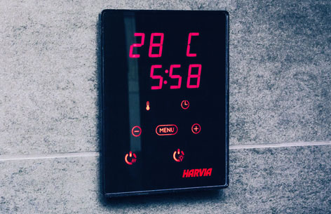 Harvia Spirit saunaovn. 6 eller 9 kW - WiFi kontrol