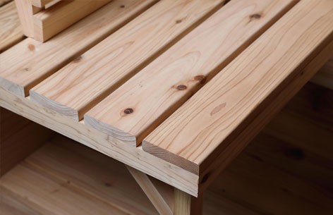 Udendørs sauna Nordland Rustic -