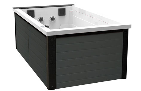 Elegant Pool og Swimspa - Lille pool