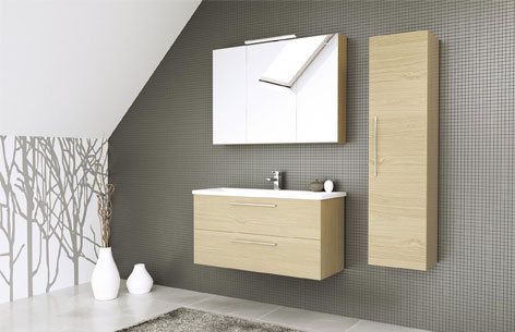 Scandic Højskab, 1 dør, 35x137,5x25 -