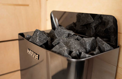 Harvia Black Steel, 4.5 / 6 / 8 kW -