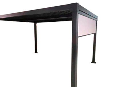 Side til pavillon 3 x 4 M -
