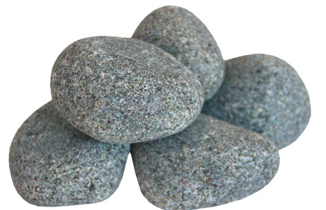 Runde saunasten, 15 kg - detalje