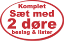 2 døre