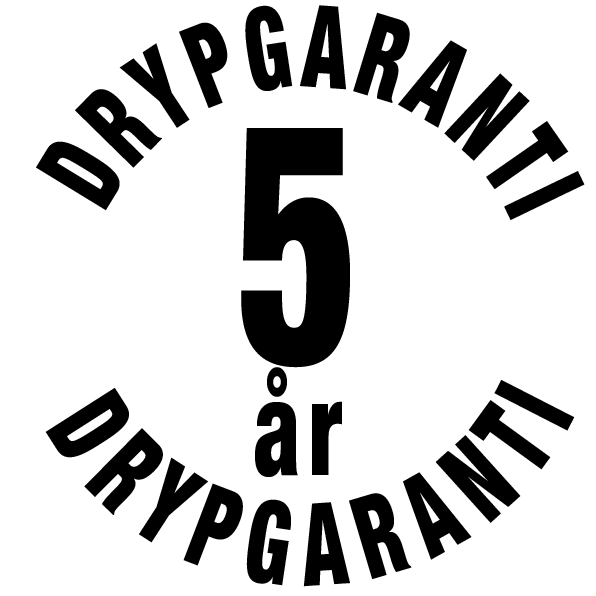 5 års drypgaranti