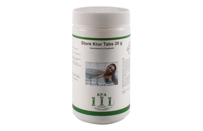 Store klortabs til udespa, 1 kg