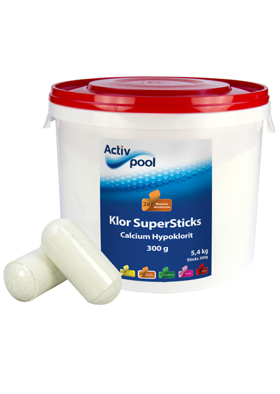 Klor Supersticks, 300 g / 5,4 kg