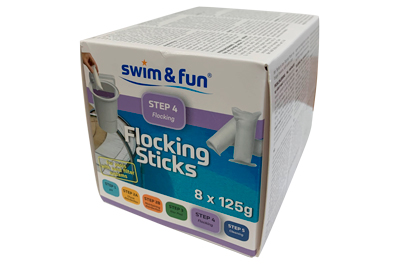 Flocking sticks, 8 x 125 g