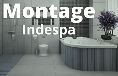 Montage  spabad
