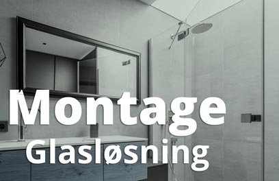 Montage af glas
