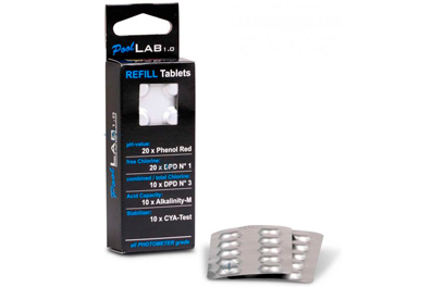 Refill tabletter til Pool lab 2.0
