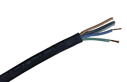 5 x 2,5 silikone kabel til Sauna