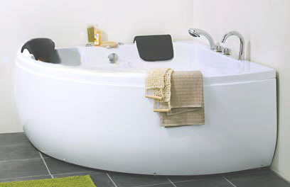 Badekar Freedom med armatur